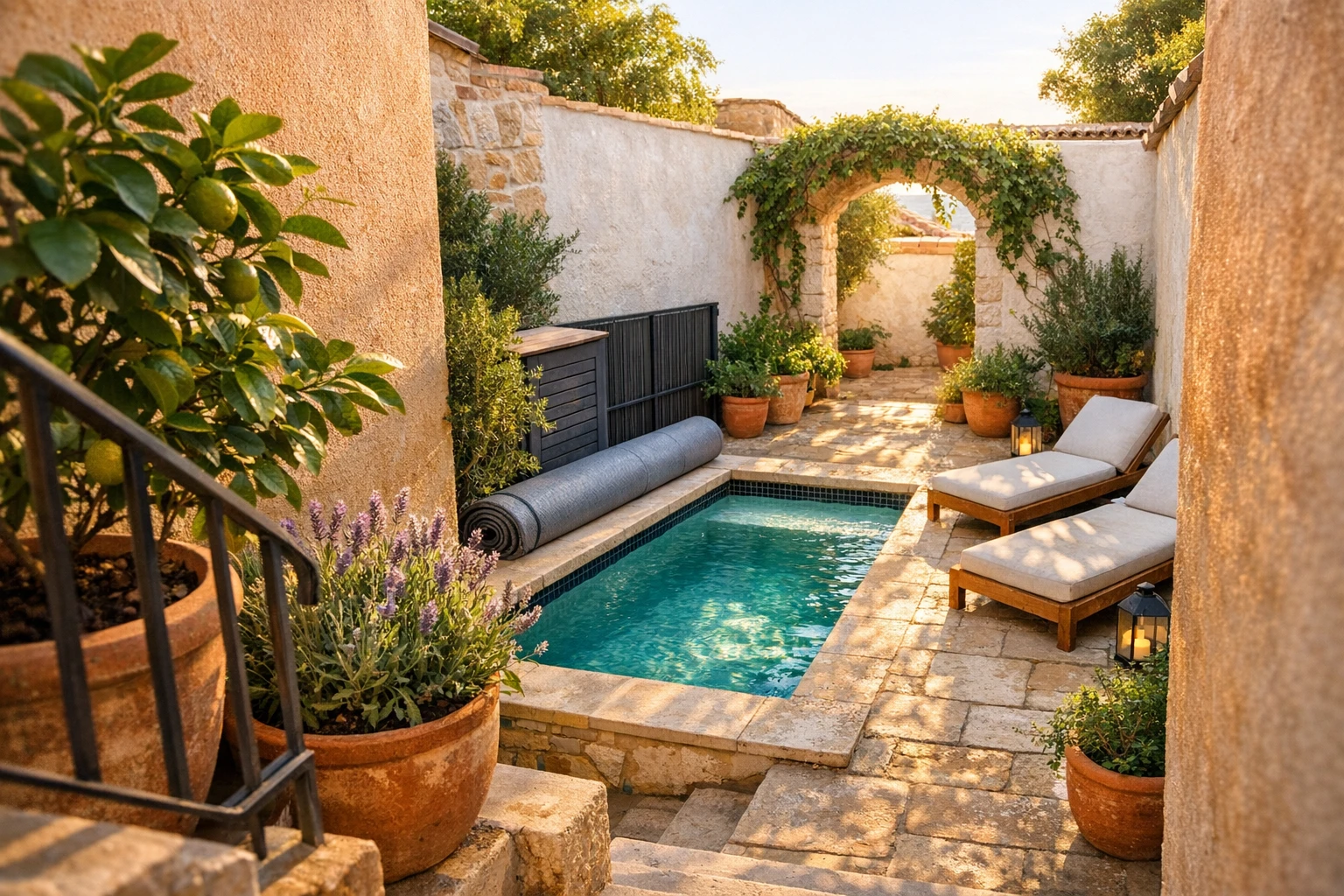 Plunge pools are becoming a popular option for homeowners looking to enjoy a pool without the space or cost of a full-sized one