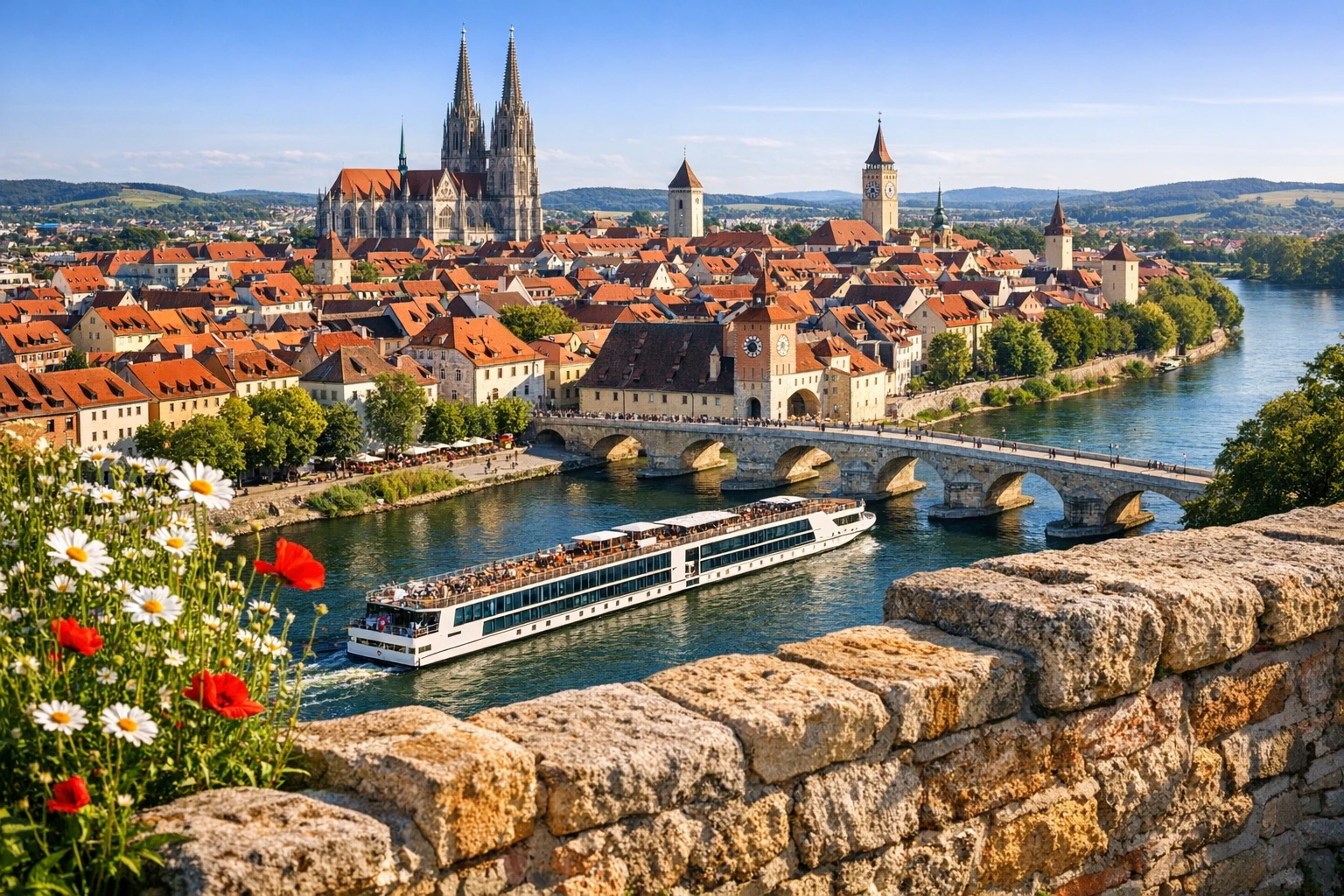 Croisière fluviale de 13 jours de Strasbourg à Budapest